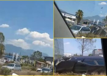 Aksident i rëndë në autostradën Tiranë-Durrës, makina kthehet përmbys