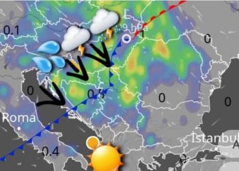 Ciklon dhe rrebeshe të forta shiu në Ballkan, çfarë pritet të ndodhë me Shqipërinë