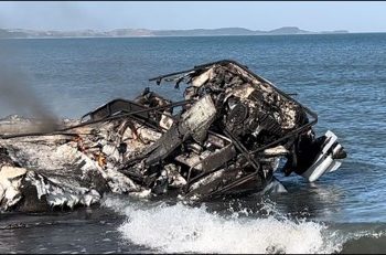 Mbulohet nga flakët mjeti lundrues në Lezhë, detajet e para (FOTO)