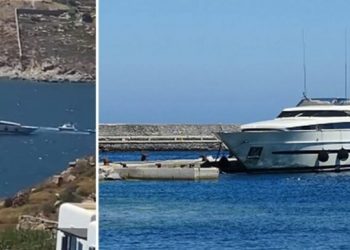 VIDEO/ Fundoset jahti superluksoz në Mykonos