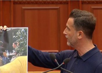Braçe publikon foton e deputetit të PD: Pyetini, ku kanë pirë e ngrënë dje në darkë