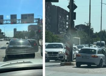 Aksident i rëndë në lagjen “Dardania”, përplasen dy makina, 5 të plagosur