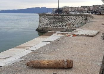 Gjendet një predhë ushtarake në plazhin e Prevezës
