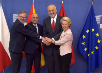 Konferenca e parë Ndërqeveritare/ Von Der Leyen pret Ramën dhe Kovaçevskin