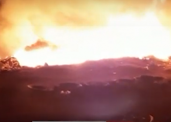 Zjarr i madh në “Ish-Fushën e Druve” në Vlorë, ndërhyjnë zjarrfikësit