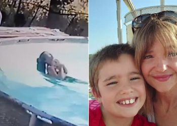 10-vjeçari e shpëton nga mbytja në pishinë, reagon nëna: Ai është… (VIDEO)