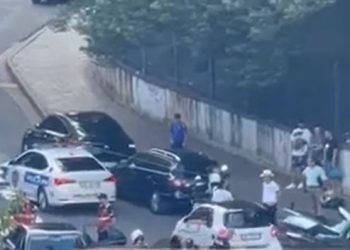 Forcat “Shqiponja” bllokojnë dy makina në Tiranë, arrestohet Sali Lushaj dhe një person tjetër
