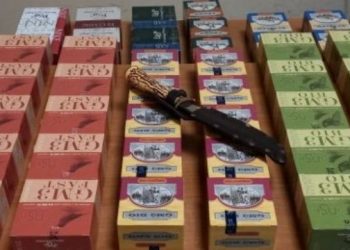 Me hanxhar dhe 1 mijë fishek, polici shqiptar kapet “mat” në kufi