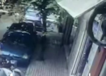 Video/ Dalin pamjet e vrasjes së dyfishtë në Tiranë, Muskurti nxjerr pistoletën dhe…