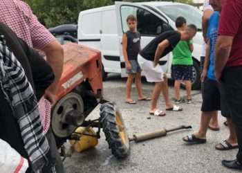 Zetori përplaset me fugonin në Lushnje/ Tre të plagosur, mes tyre 2 fëmijë