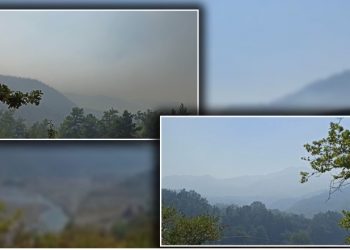 Vijon zjarri në Kurbin, flakët i janë  afruar edhe më shumë banesave, e pamundur ndërhyrja