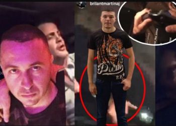 Erdhi nga Kosova, publikohet fotoja e makinës nga ku u qëllua me breshëri Brilant Martinaj
