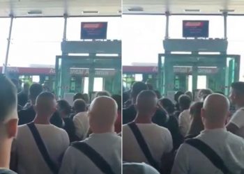 Bie sistemi TIMS dhe në aeroportin e Rinasit, qindra udhëtarë në radhë