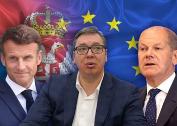 Dialogu Kosovë-Serbi, Macron dhe Scholz letër Vuçiçit: Jini të gatshëm për…
