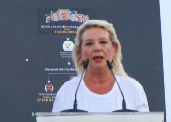 Protesta e PL-së në Sharrë/ Adriana Kalaja: Rama kryebandit, SPAK të fillojë hetimet për…