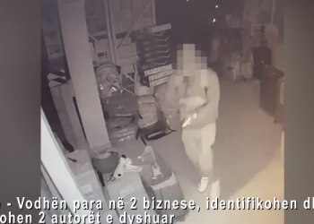 Grabitën 5 mln lekë në pastiçerinë në Tiranë, arrestohen dy autorët