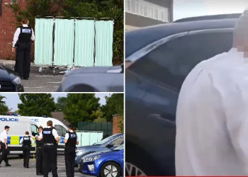 U konfrontua më aktivistët anti-pedofil/ Burri pret fytin e tij me thikë në Britani (Foto)