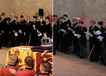 Kushërirës së Mbretëreshës i ra të fikët teksa arkivoli hyri në Westminster, ja momenti (VIDEO)