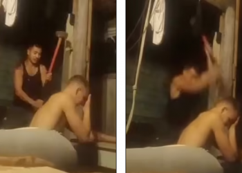 VIDEO tronditëse/ I riu i kërkon shokut t’i thyejë krahun që mos shkojë të luftojë në Ukrainë