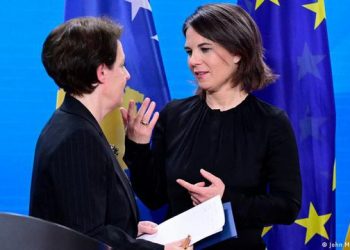 Vizita e Gërvallës në Gjermani, Barbock: Serbia nuk mund të hyjë në BE pa njohur Kosovën