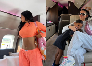 Motra e Kardashians bën shpenzimin marramendës, ja si duket nga brenda avioni luksoz i Jenner