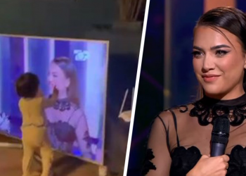 Sara Hoxha larg vajzës, shihni reagimin e saj kur e pa në ekranin e “DWTS” (VIDEO)