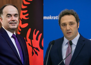 Begaj niset drejt Shkodrës, pritet nga Bardh Spahia