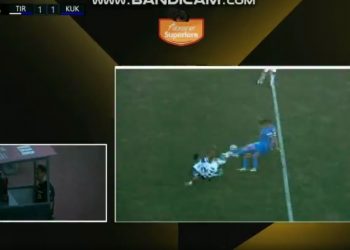 Meviola e Tirana-Kukësi/ Arbitri Andi Koçi top dhe penallti, gabon te kartoni kuq