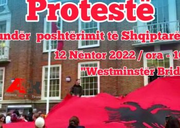 “Kundër poshtërimit”, shqiptarët në Angli njoftojnë protestë masive