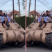VIDEO/ Çmenduri, tifozët e Argjentinës dalin me tank në qytet