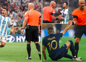 Arbitri i finales shpjegon pse goli i 3 i Messit ishte i rregullt