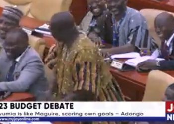 VIDEO/ Do qeshni me lot, në parlamentin ganez tallen me Maguire –