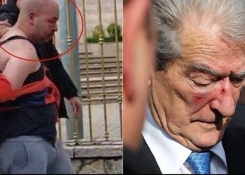 VIDEO/ Grushtoi Berishën, Gerti Shehu recitonte kundër sistemit