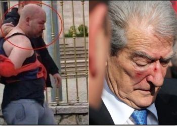 VIDEO/ Momentet para se Gert Shehu të godiste Berishën