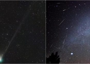 E rrallë! Rikthehet pas 50 mijë vitesh kometa “E3”