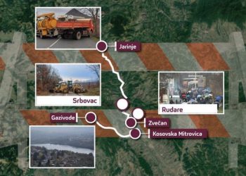Dita e 4 e barrikadave në veri të Kosovës, nuk kalohet as në këmbë