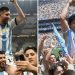 Messi ngre Kupën e Botës me pozën ikonike të Maradonës –