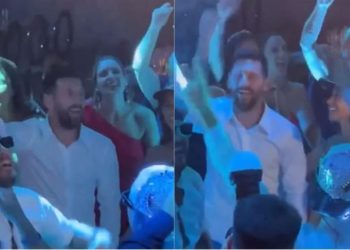Messi shfaqet ndryshe, e “djeg” në festë pas fitores (VIDEO) –