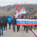 Protestë në kufi në mbështetje të serbëve të Kosovës