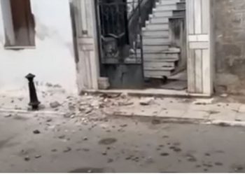 VIDEO/ Tërmeti në Greqi, momentet nga lëkundja