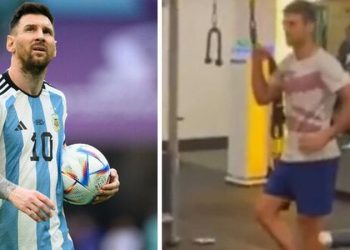 Djokovic “bëhet i fortë”, imiton Messin