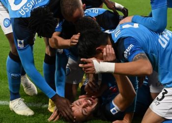 Humbje historike, Napoli turpëron Juventusin me 5 gola