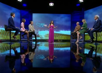 VIDEO/ Momenti kur të ftuarit ‘tronditen’ LIVE nga tërmeti –