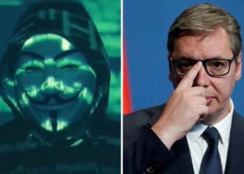 “Anonymous” tjetër mesazh për Vuçiç: Kukull e Putinit –