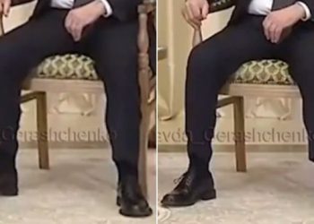 Putinit i dridhen këmbët gjatë takimit me Lukashenkon