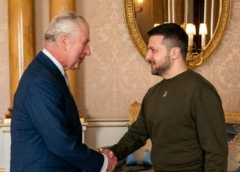 Zelensky takohet për herë të parë me mbretin Charles