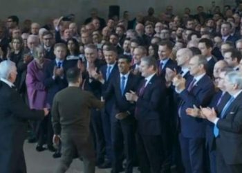 ‘Krahë për liri’,Zelensky mbajti fjalimin në parlamentin britanik