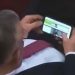 FOTO/ Deputeti serb sheh porno në parlament –
