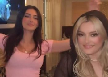 VIDEO/ Bebe Rexha kërcen me këngën shqiptare në sfond –