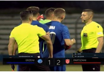 I kuq, penallti dhe spektakël/ Partizani fiton ndaj Erzenit –